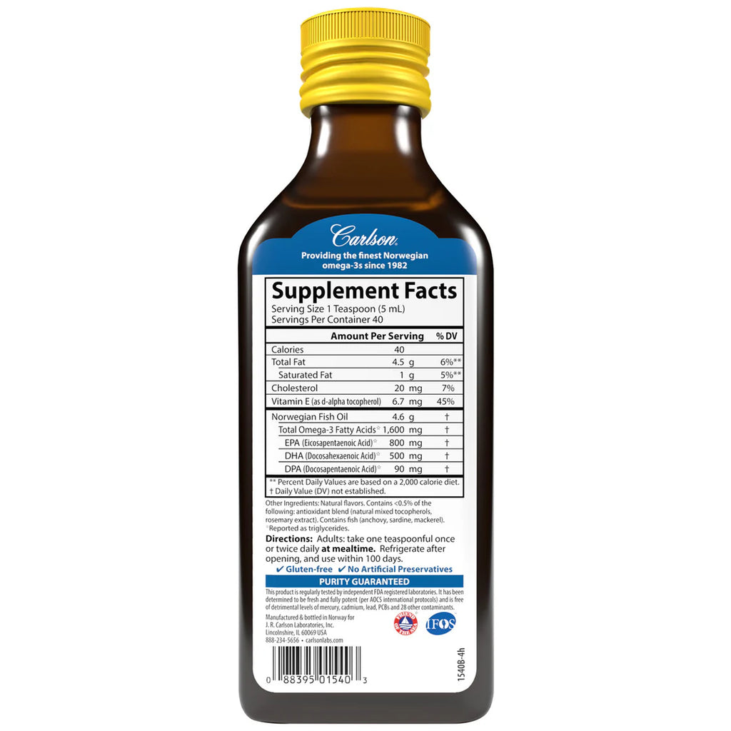 THE VERY FINEST FISH OIL LEMON 6.7 OZ