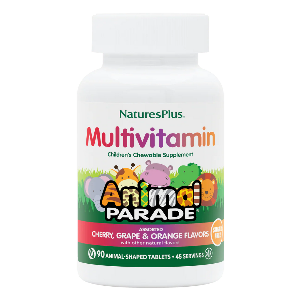 ANIMAL PARADE SUGAR FREE ASSORTED CHEWABLE 90