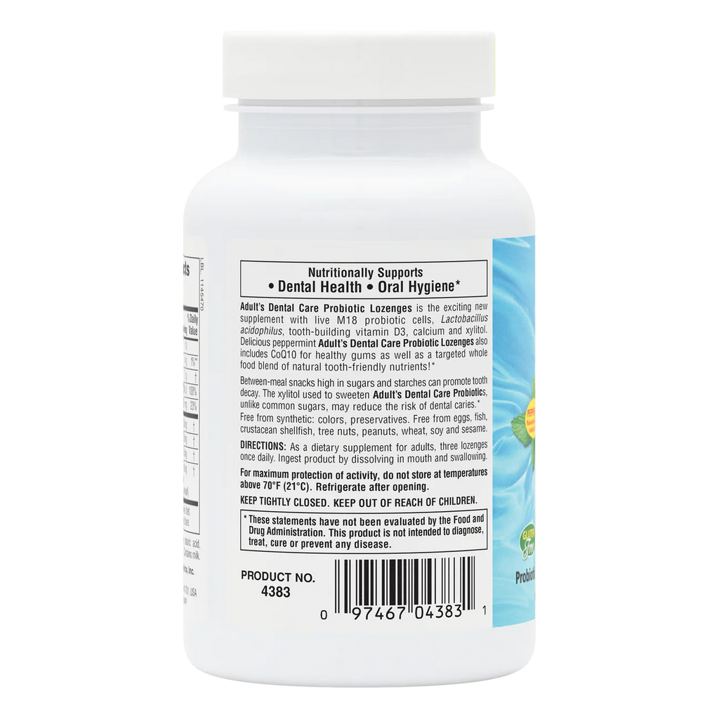 ADULT’S DENTAL CARE PROBIOTIC LOZENGES 60 T