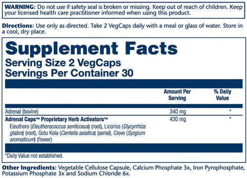 ADRENAL CAPS 60VC
