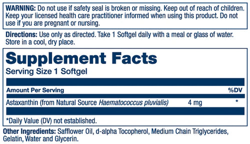 ASTAXANTHIN 60SG