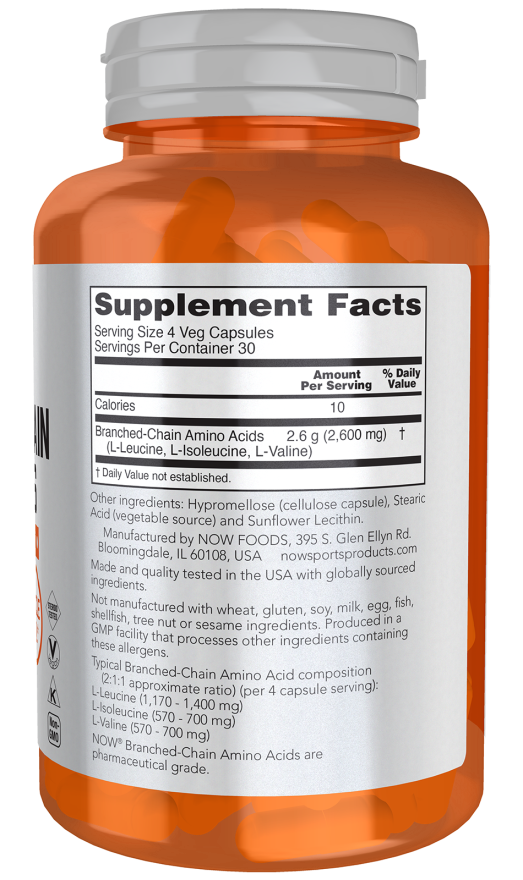 BRANCHED CHAIN AMINO ACIDS 120VC