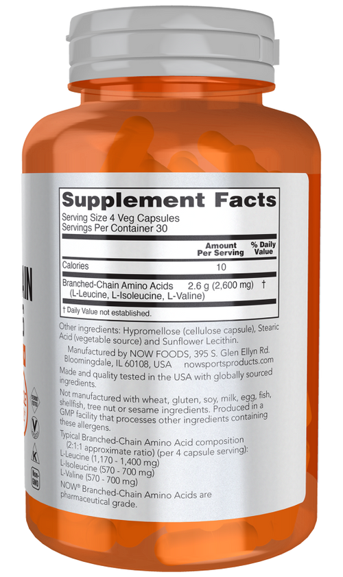 BRANCHED CHAIN AMINO ACIDS 120VC