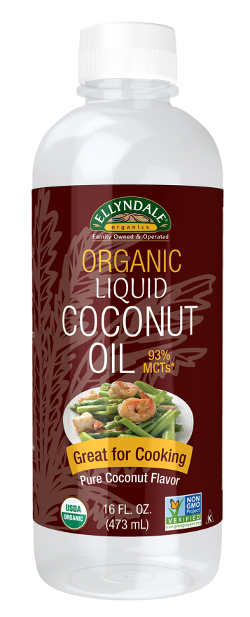 ORGANIC LIQUID COCONUT OIL 16FL OZ