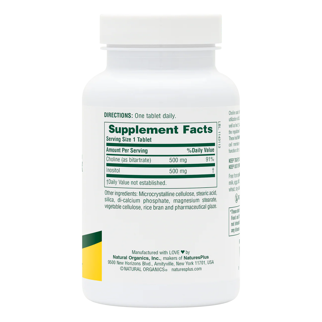 CHOLINE & INOSITOL 60T
