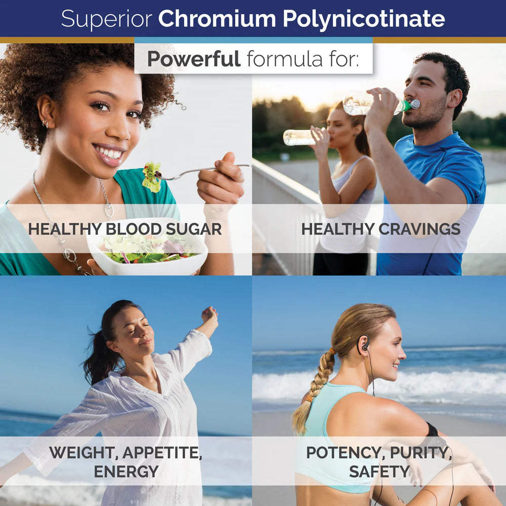 CHROMIUM POLYNICOTINATE + B 100VC