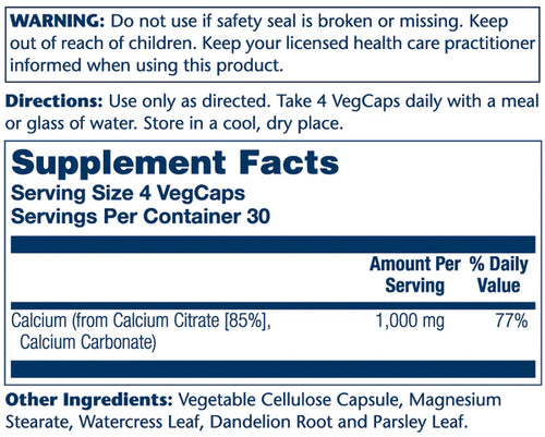 CALCIUM CITRATE 120V