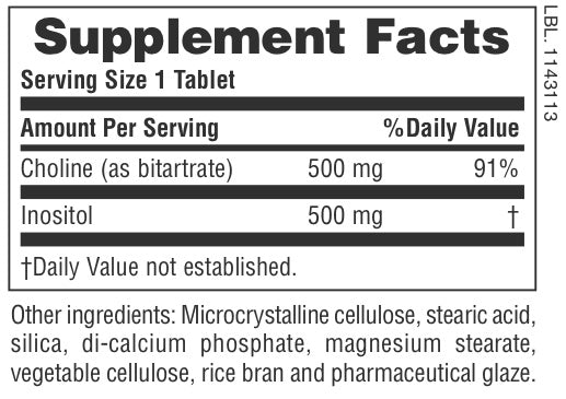 CHOLINE & INOSITOL 60T