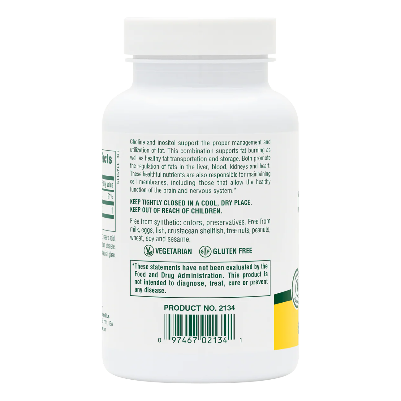 CHOLINE & INOSITOL 60T