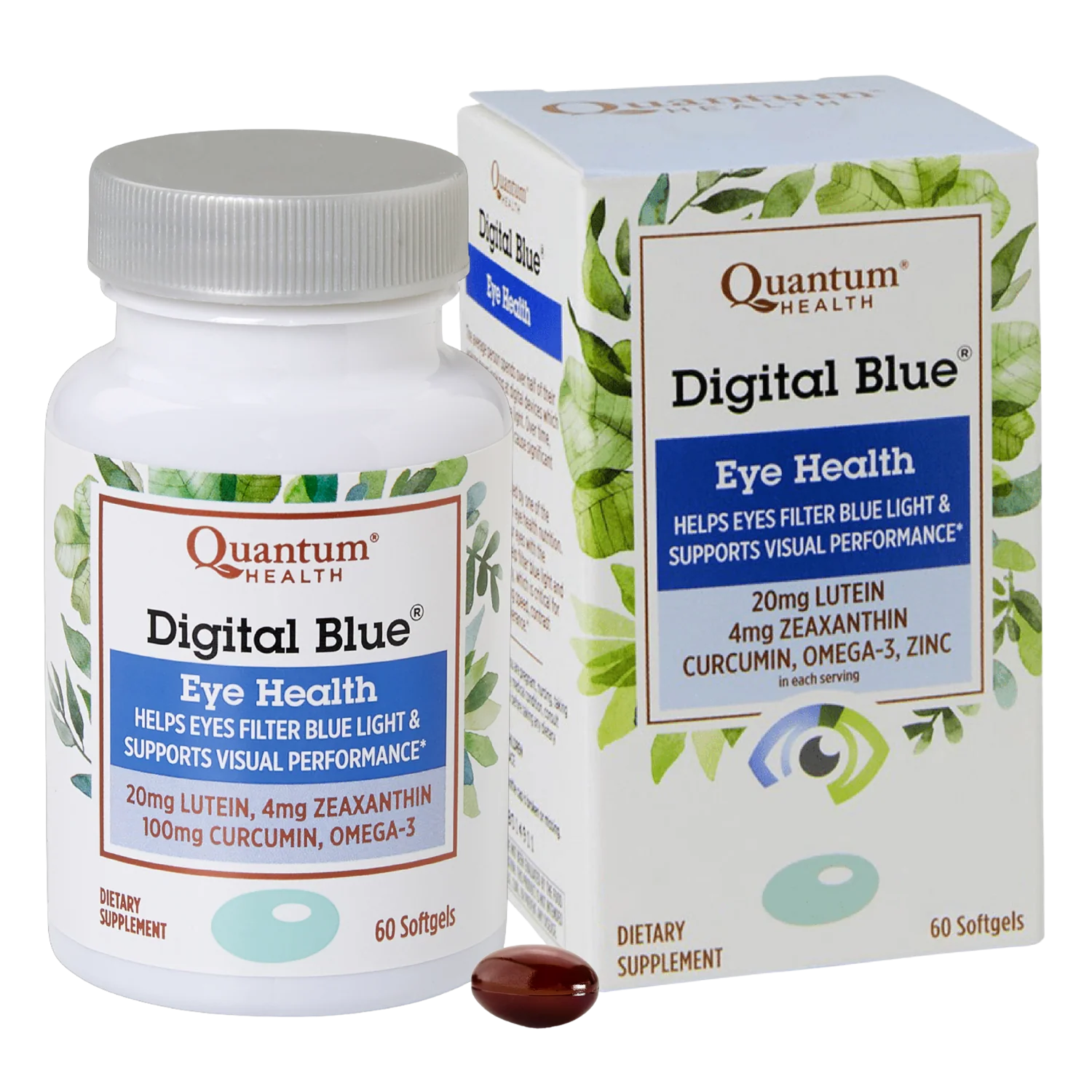 DIGITAL BLUE EYE HEALTH 60 SOFTGELS