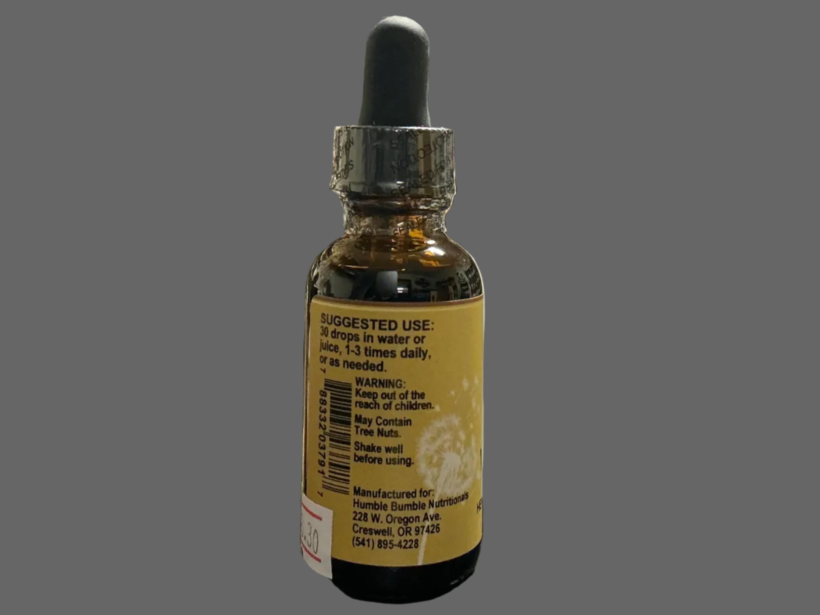 BLACK WALNUT TINCTURE 1 OZ