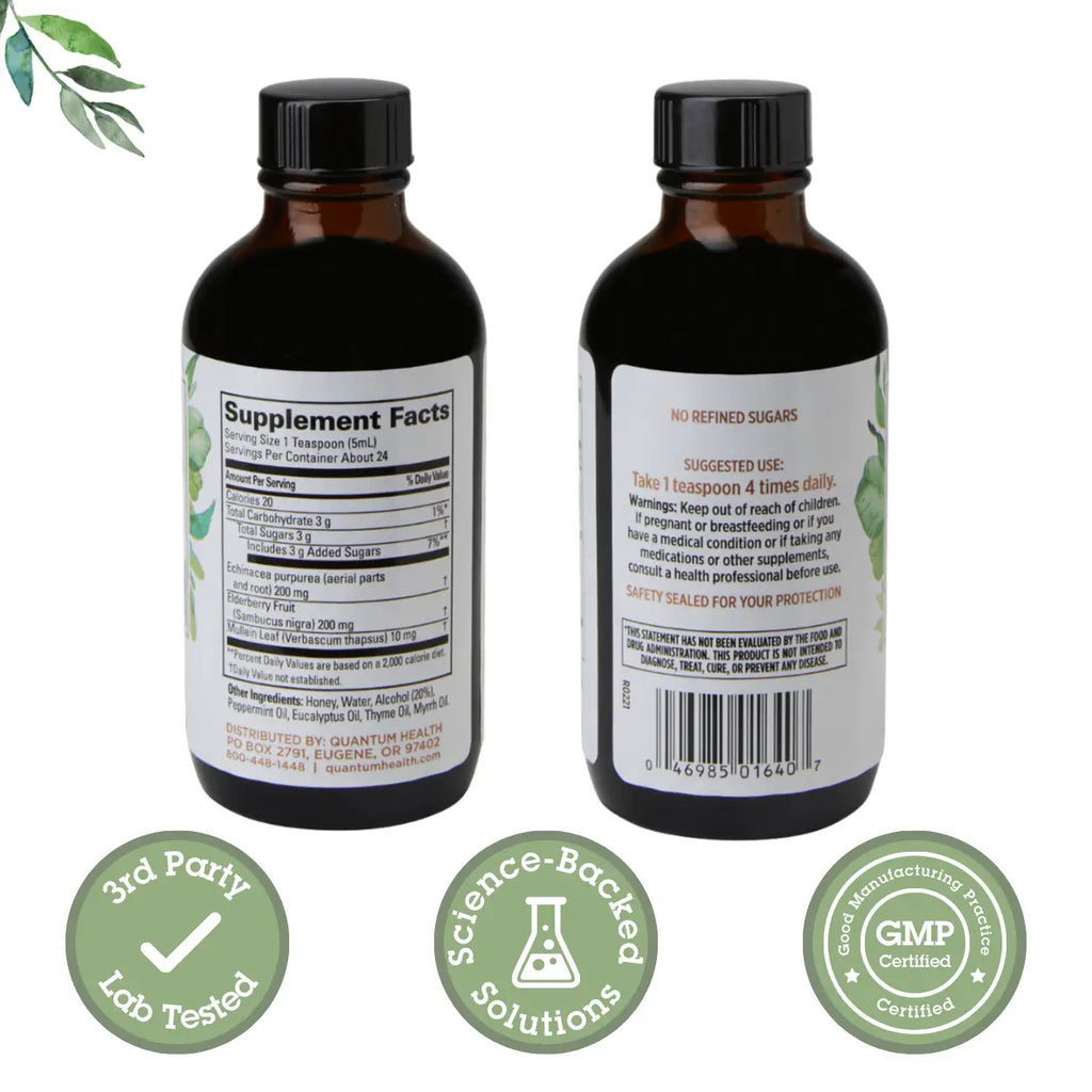 ELDERBRRY SYRUP 4 OZ