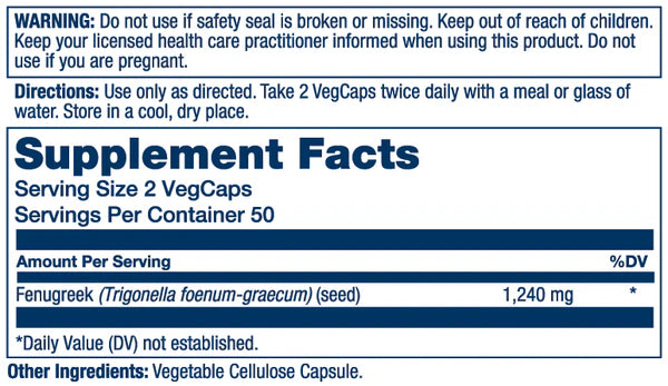 FENUGREEK 100 VEG