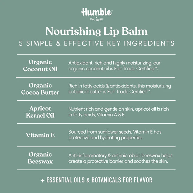 LIP BALM FRENCH PEPPERMINT .3 OZ