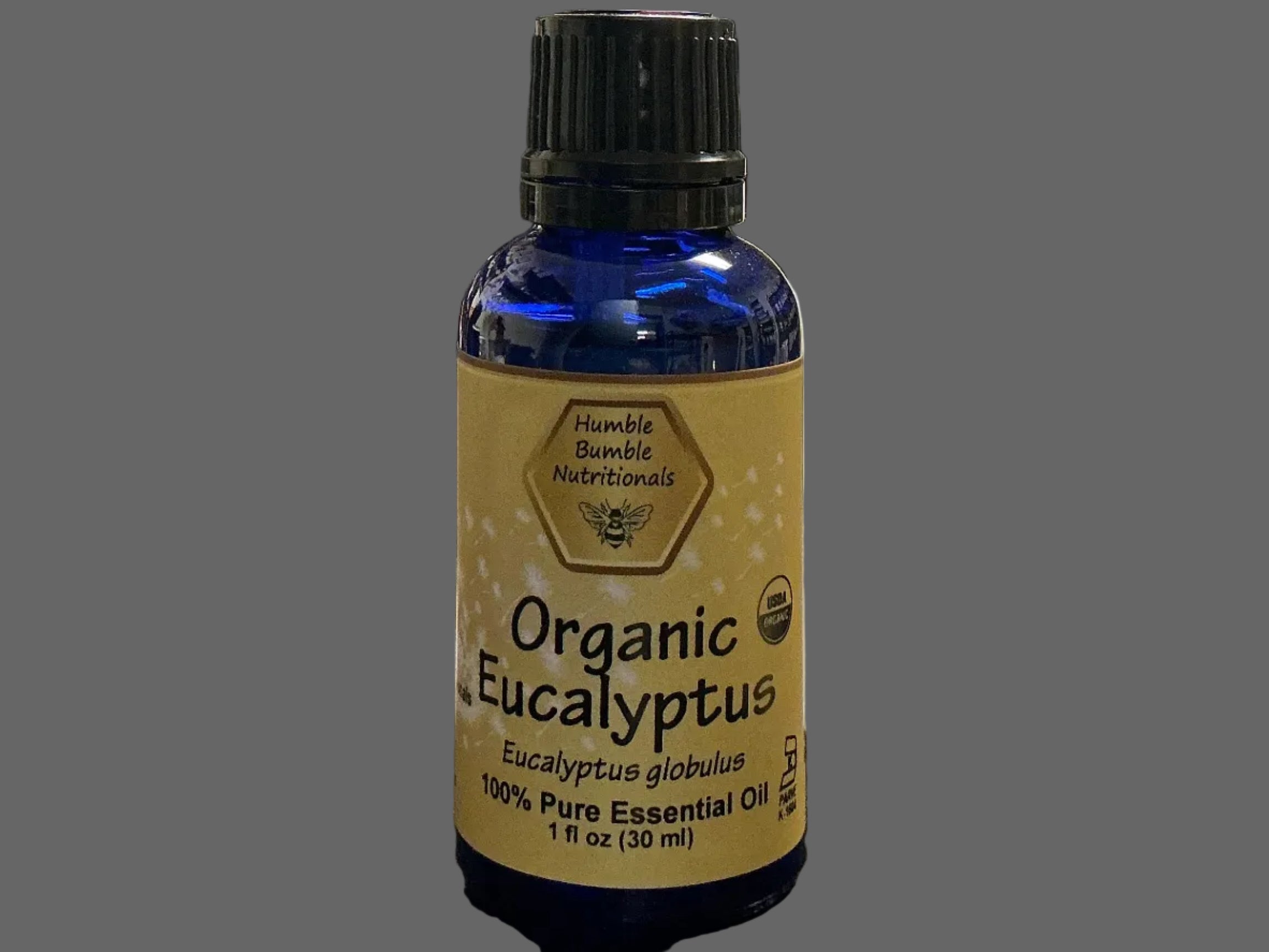 ORGANIC EUCALYPTUS ESSENTIAL OIL 1 OZ