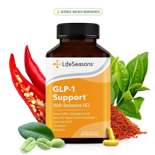 GLP-1 SUPPORT W/BERBERINE HCL 120 C