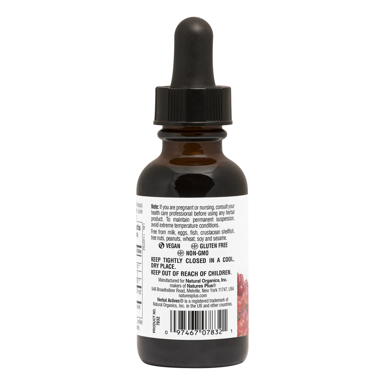 GRAPE SEED 25 MG 1 FL. OZ