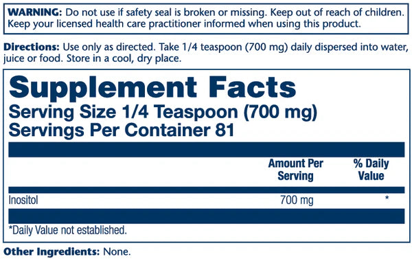 INOSITOL POWDER 4OZ