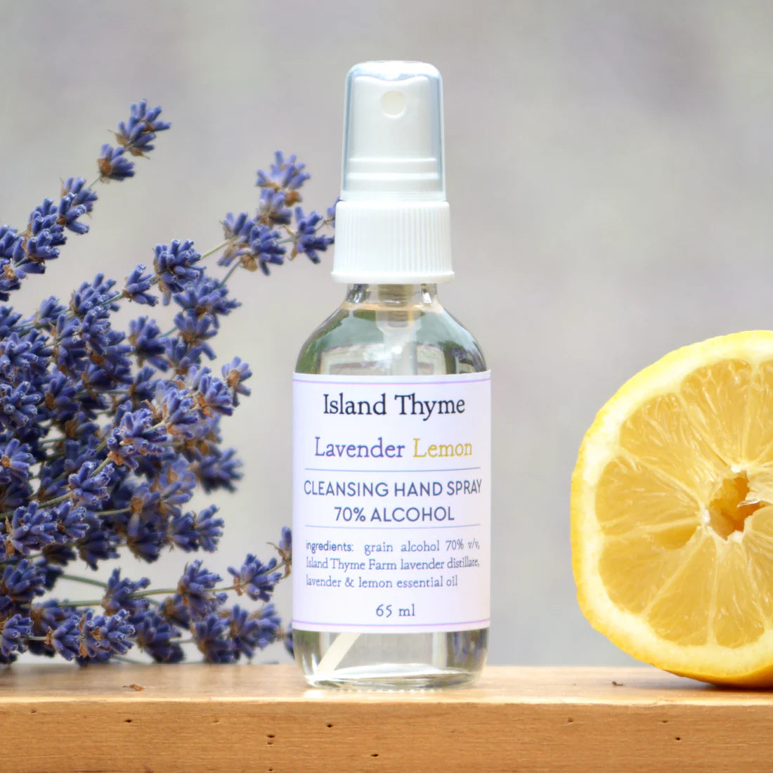 LAVENDER LEMON HAND SANITIZER SPRAY 2 FL OZ