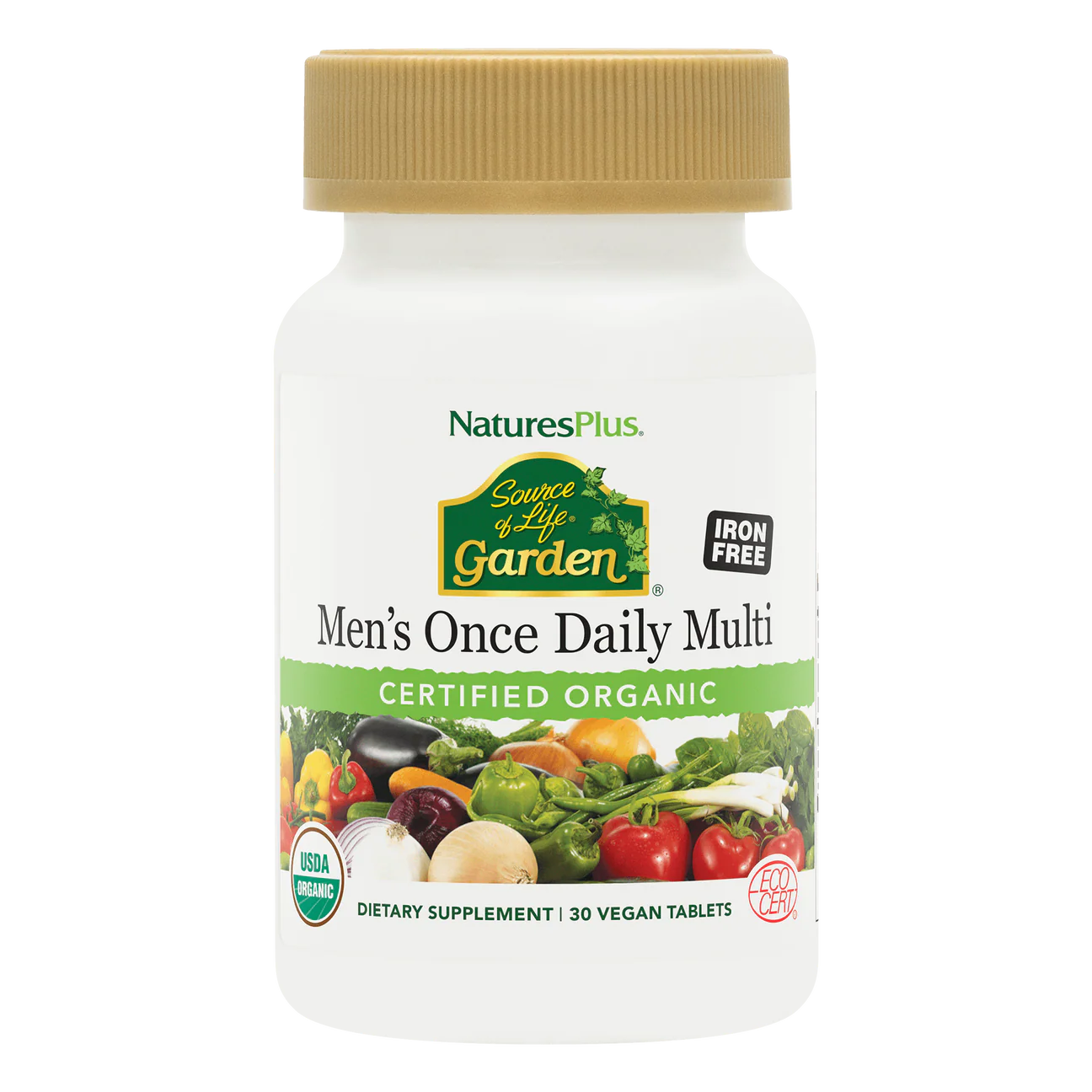 MEN’S ONCE DAILY MULTI ORGANIC 30 T