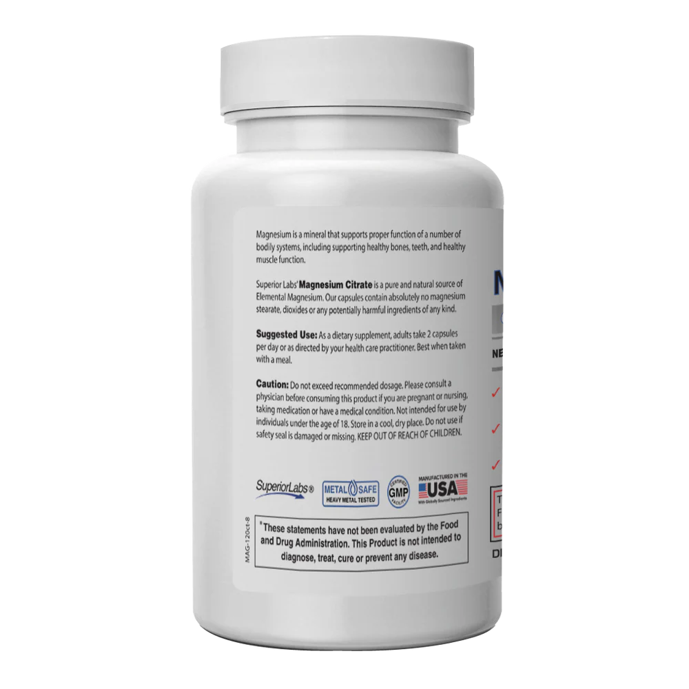 MAGNESIUM CITRATE 120VC