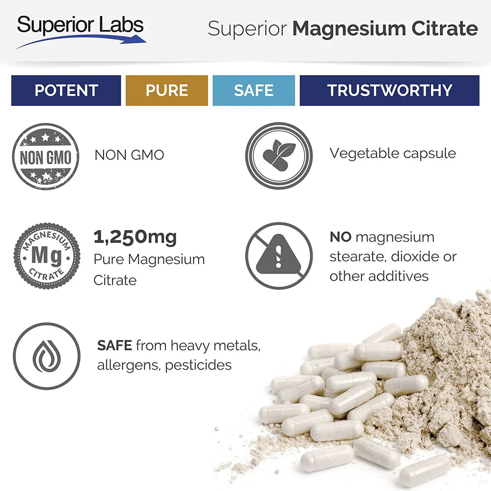 MAGNESIUM CITRATE 120VC
