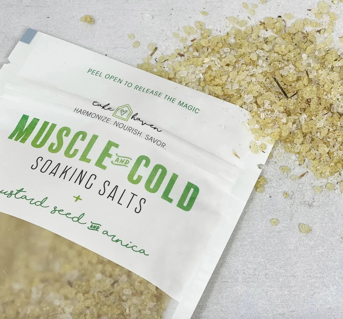 MUSCLE AND SOAK SOAKING SALTS 6 OZ