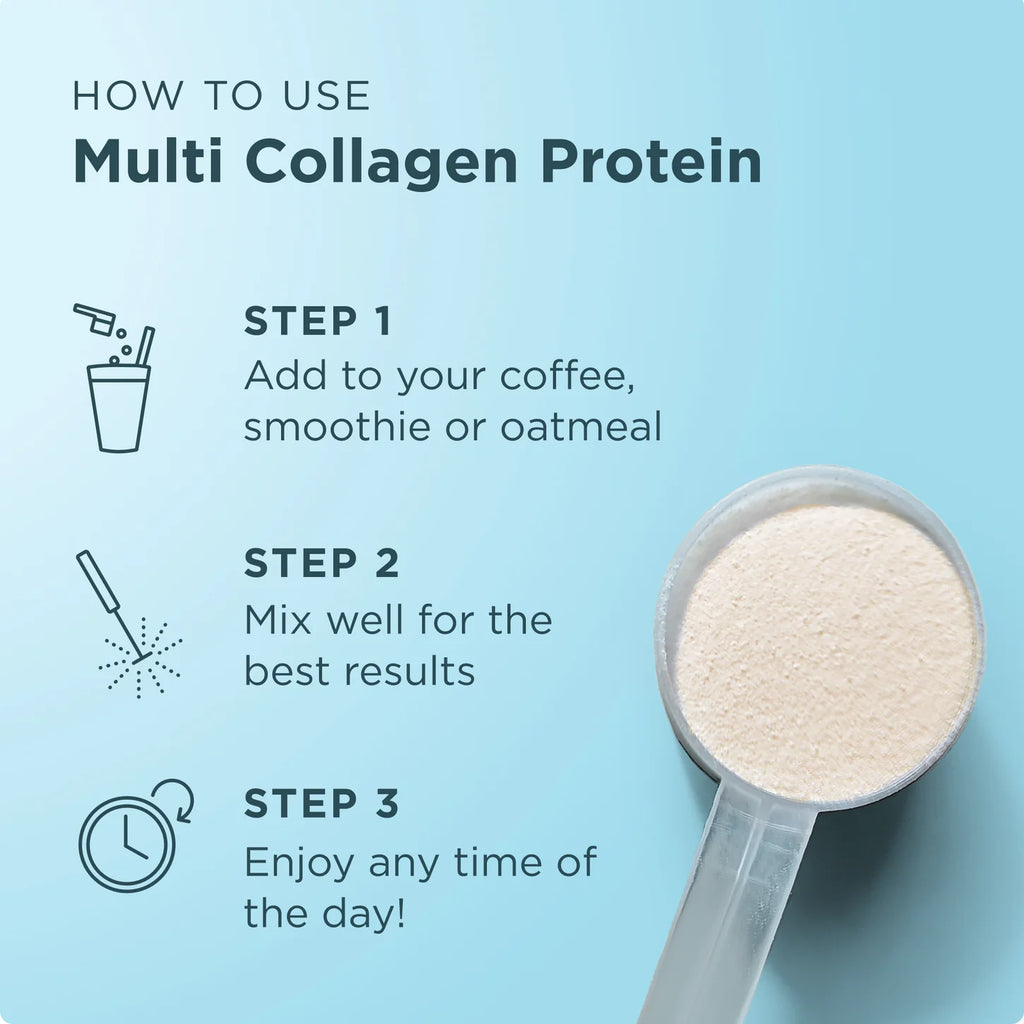 MULTI COLLAGEN PROTEIN VANILLA 8.9 OZ