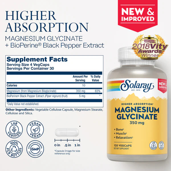MAGNESIUM GLYCINATE 120VC