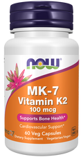 MK-7 VITAMIN K2 100 MCG 60 VG