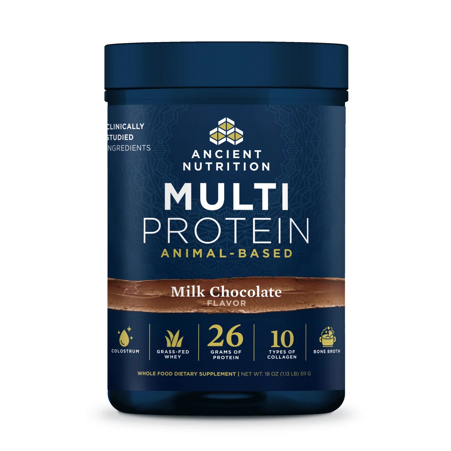 MULTI PROTEIN POWDER CHOCOLATE 18 OZ