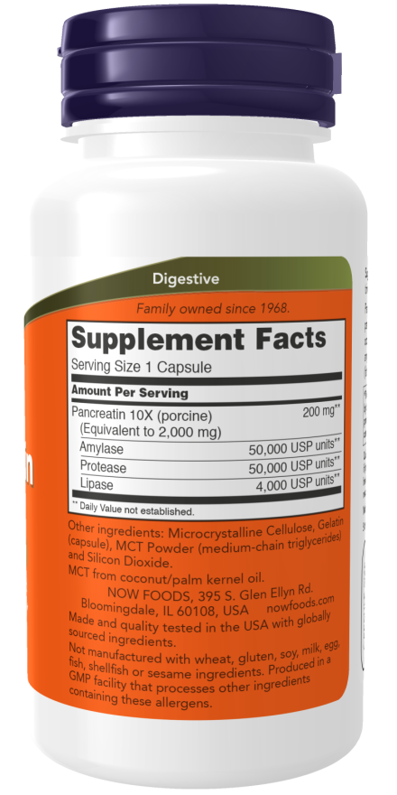 PANCREATIN 2000 100 CAPS