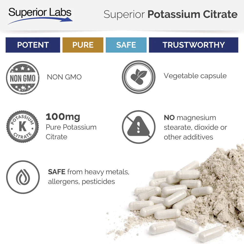 POTASSIUM CITRATE 120VC