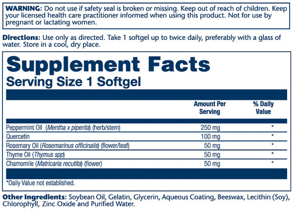 PEPPERMINT OIL 60SG