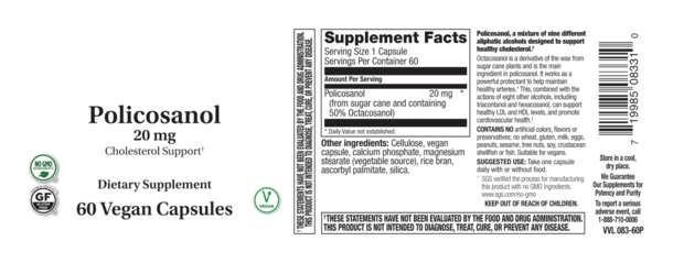 POLICOSANOL 60 C