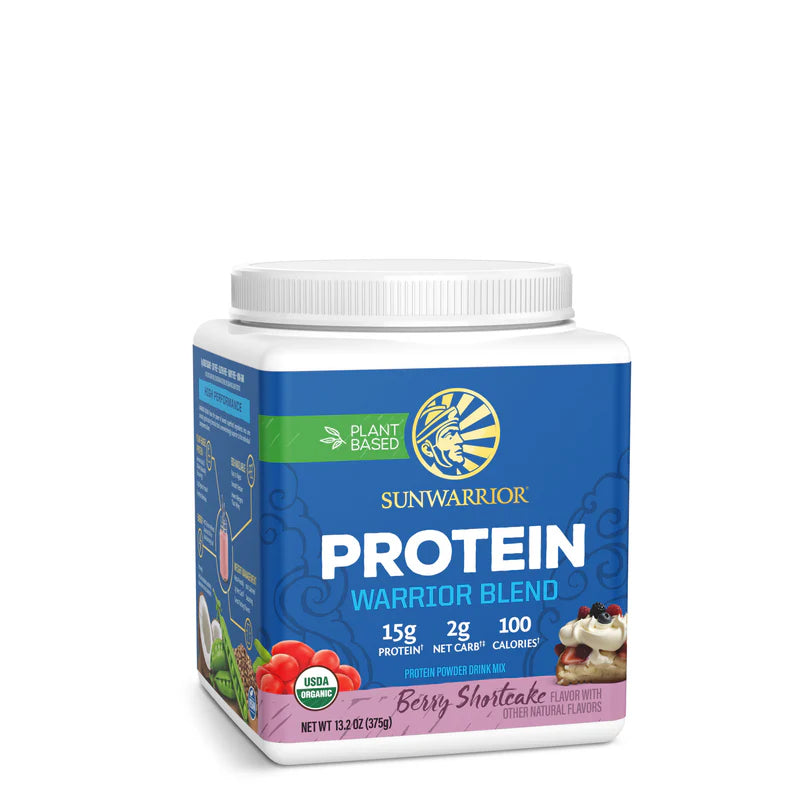 WARRIOR BLEND PROTEIN BERRY SHORTCAKE 375g