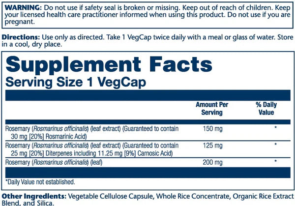 ROSEMARY 45 VEGCAPS