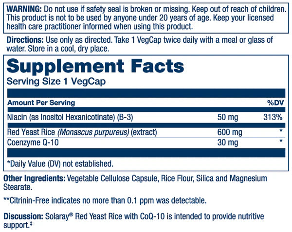 RED YEAST RICE COQ10 90V