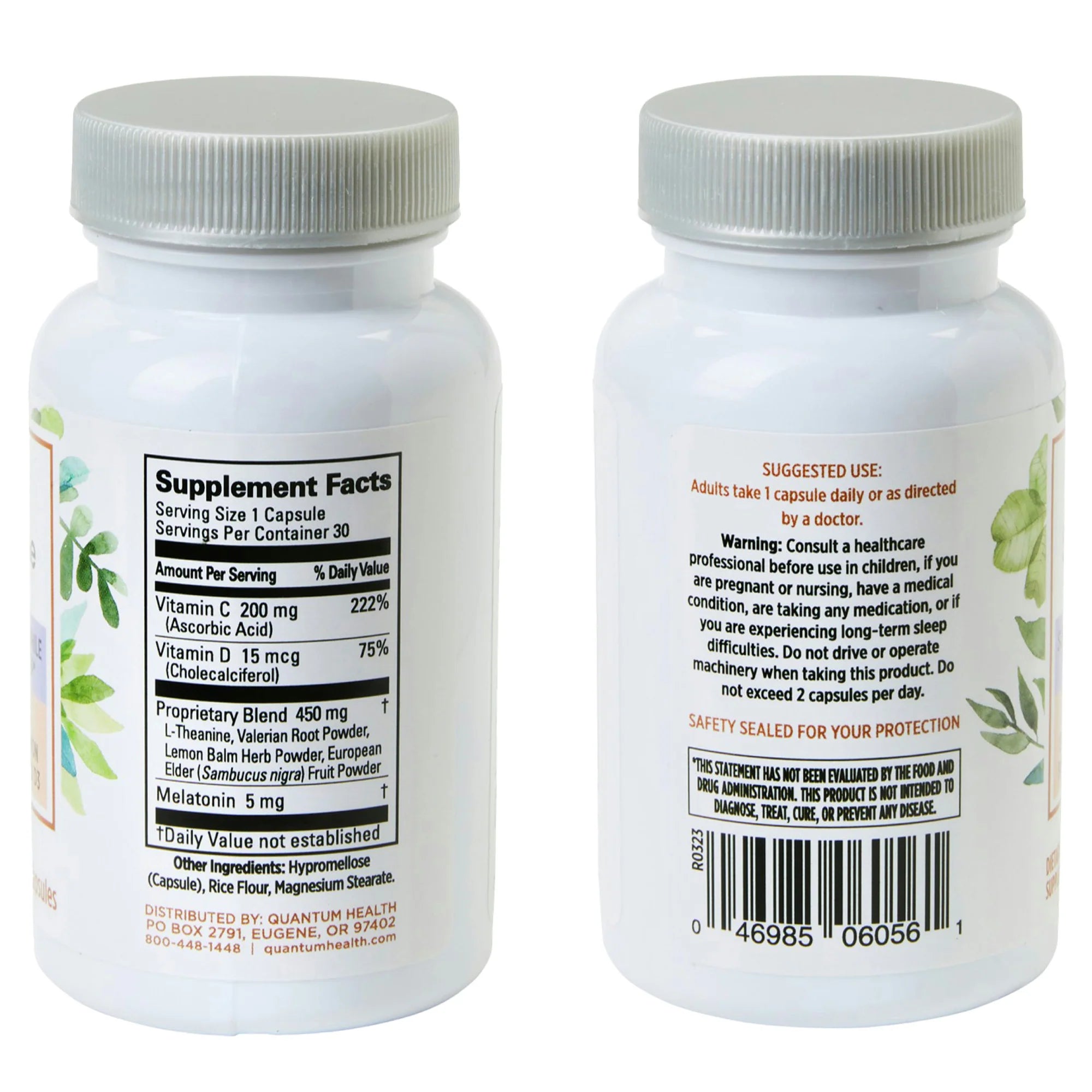 SLEEP + IMMUNE EXTRA STRENGTH MELATONIN 5 MG 30C