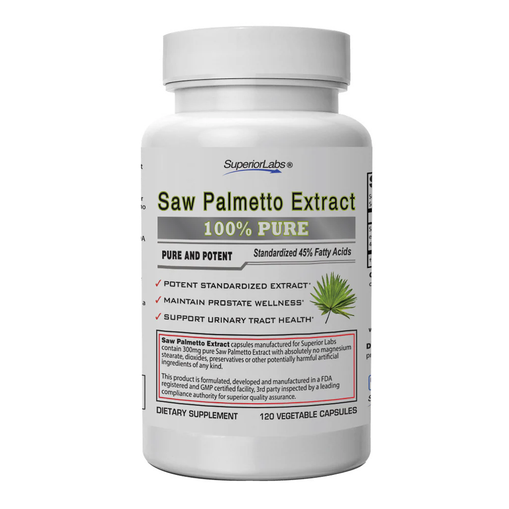 SAW PALMETTO EXTRACT 120VC
