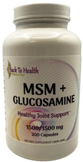 MSM + GLUCOSAMINE 200 C