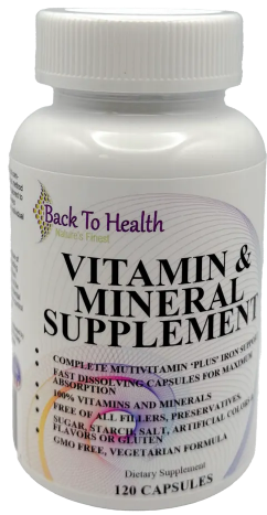 VITAMIN & MINERAL SUPPLEMENT 120 C