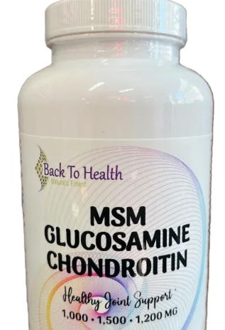 MSM GLUCOSAMINE CHONDROITIN 120C