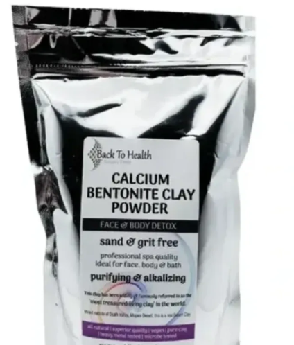 CALCIUM BENTONITE CLAY POWDER 8 OZ