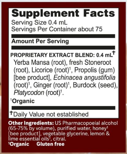 SINGERS HONEY LEMON 1 OZ