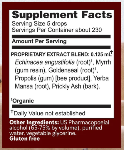 MOUTH TONIC 1 OZ