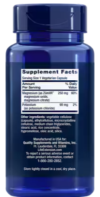 POTASSIUM WITH EXTEND RELEASE MAGNESIUM 60VC