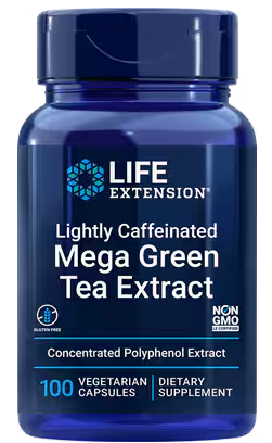 MEGA GREEN TEA EXTRACT LT CAFFEINATED 100VC