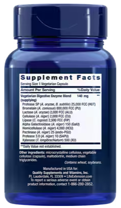 SUPER DIGESTIVE ENZYMES 60VC