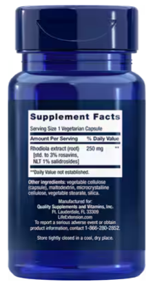 RHODIOLA EXTRACT 60VC